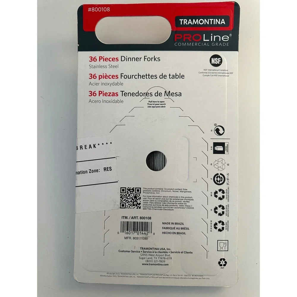 Tramontina open package